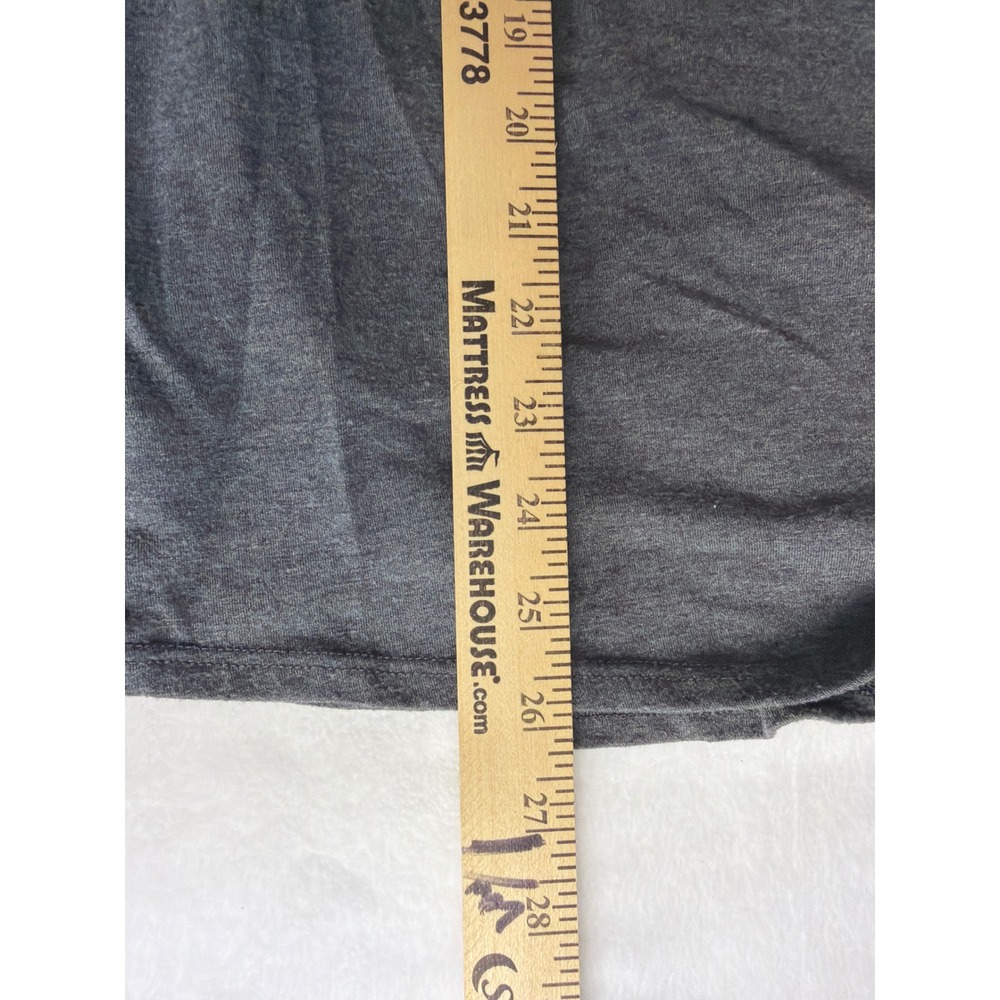 IZ Byer Women's Grey Black Cardigan Tank Top Set 3/4 Sleeve Ruched Size Small - Picture 9 of 9